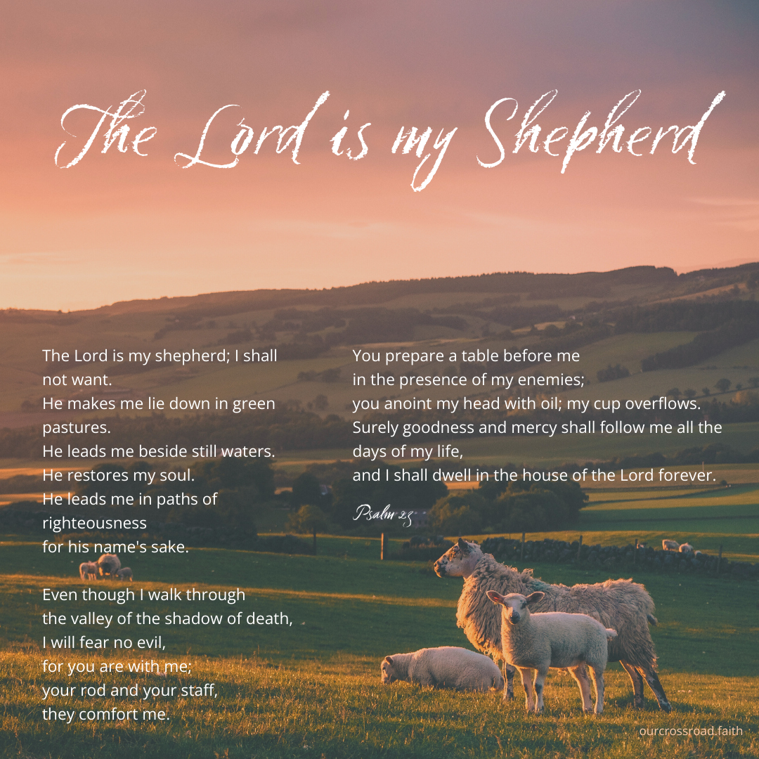 the lord is my shepherd (Instagram Post)
